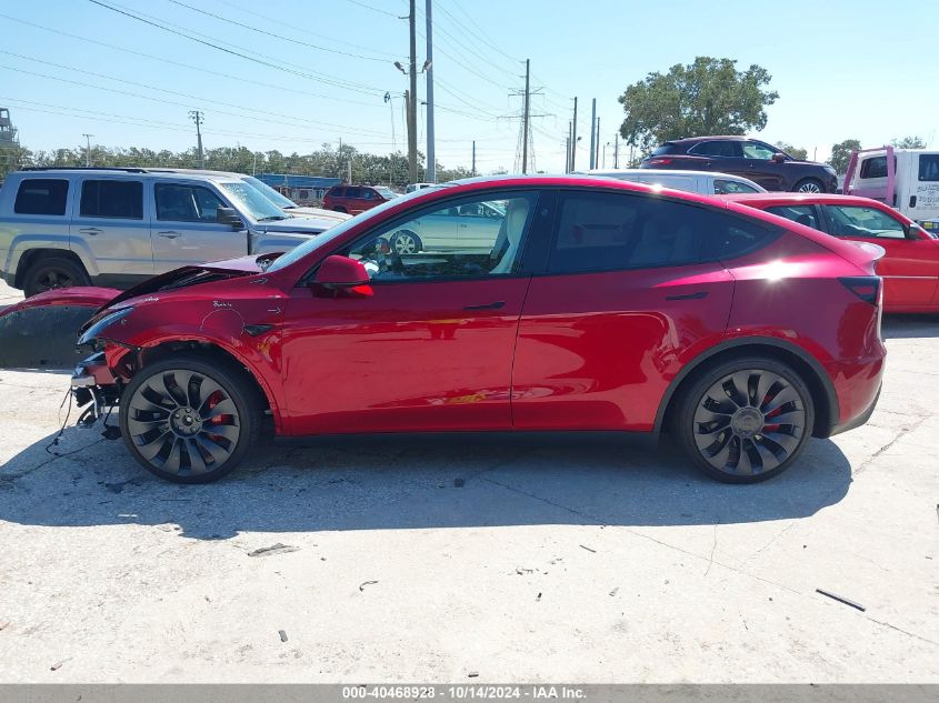 2024 TESLA MODEL Y PERFORMANCE DUAL MOTOR ALL-WHEEL DRIVE - 7SAYGDEF2RF063914