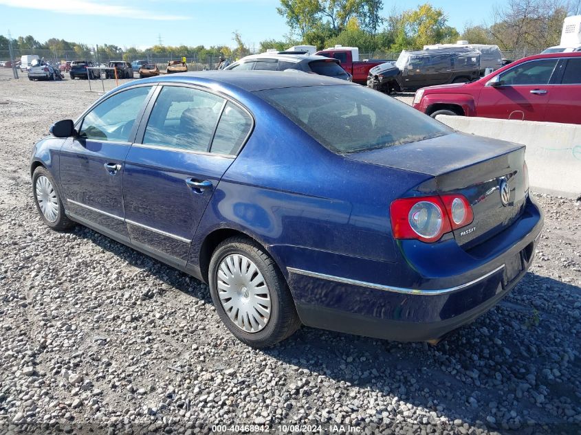 WVWAK73CX6P060249 2006 Volkswagen Passat 2.0T/2.0T Value