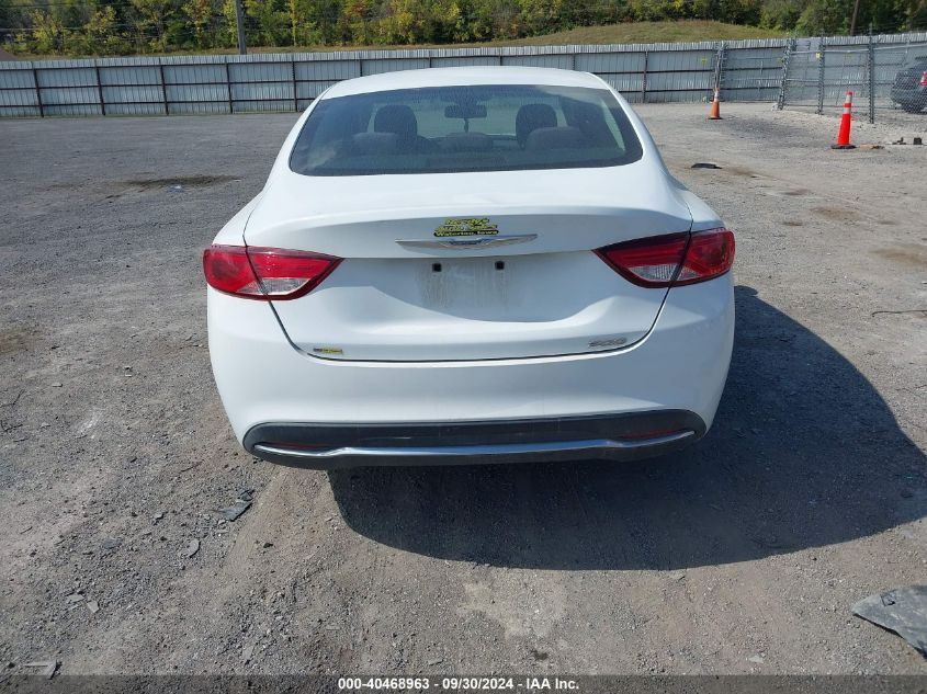 2015 Chrysler 200 Limited VIN: 1C3CCCAB6FN586564 Lot: 40468963