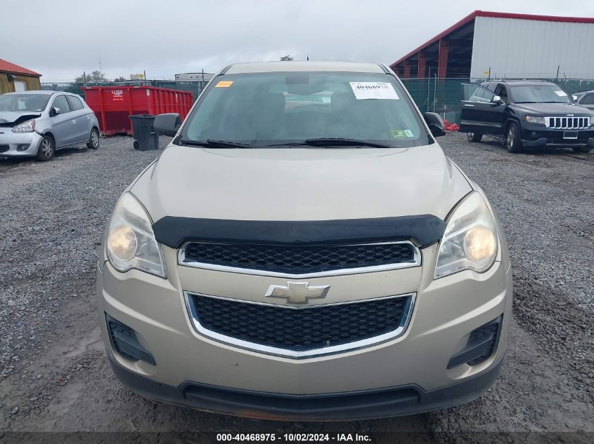 2CNFLCEW6A6309122 2010 Chevrolet Equinox Ls