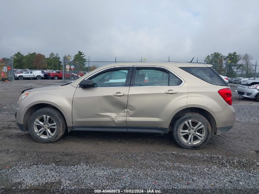 2CNFLCEW6A6309122 2010 Chevrolet Equinox Ls