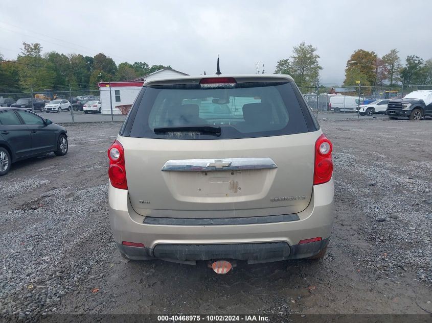 2CNFLCEW6A6309122 2010 Chevrolet Equinox Ls