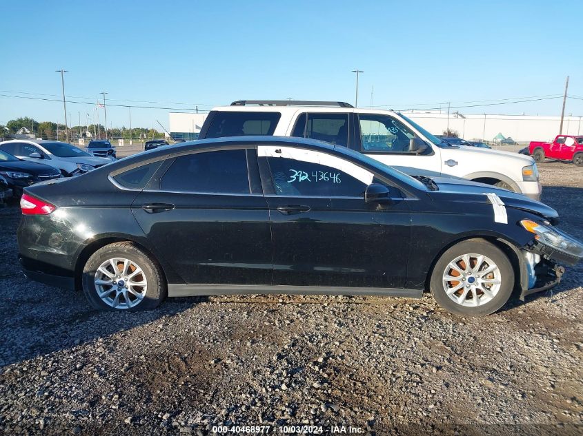 2016 Ford Fusion S VIN: 3FA6P0G78GR338433 Lot: 40468977