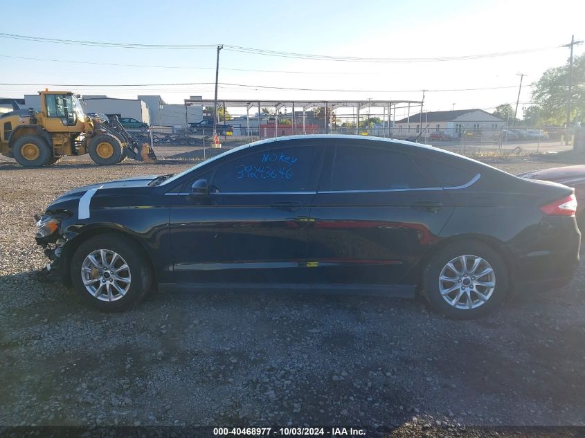 2016 Ford Fusion S VIN: 3FA6P0G78GR338433 Lot: 40468977