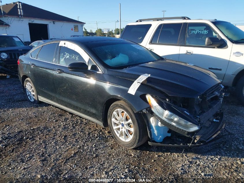 VIN 3FA6P0G78GR338433 2016 Ford Fusion, S no.1