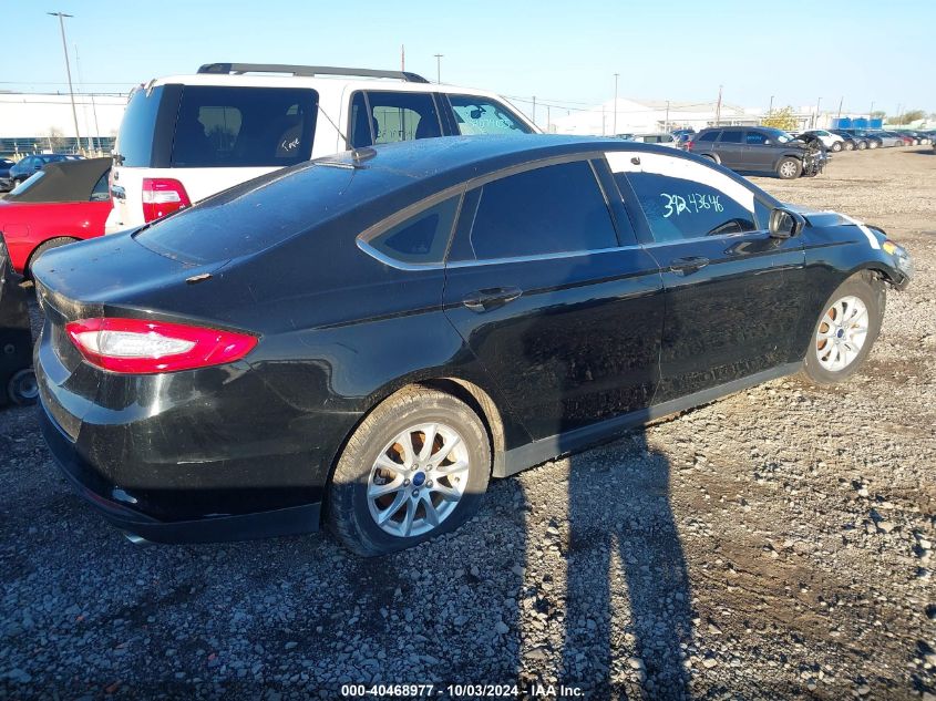 VIN 3FA6P0G78GR338433 2016 Ford Fusion, S no.4