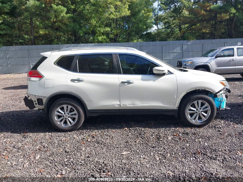 2016 Nissan Rogue Sv VIN: KNMAT2MV3GP642016 Lot: 40469023