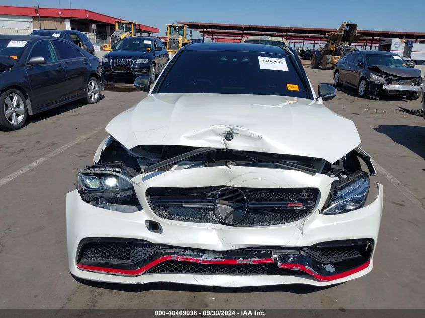 2016 Mercedes-Benz Amg C 63 S VIN: 55SWF8HB1GU117139 Lot: 40469038