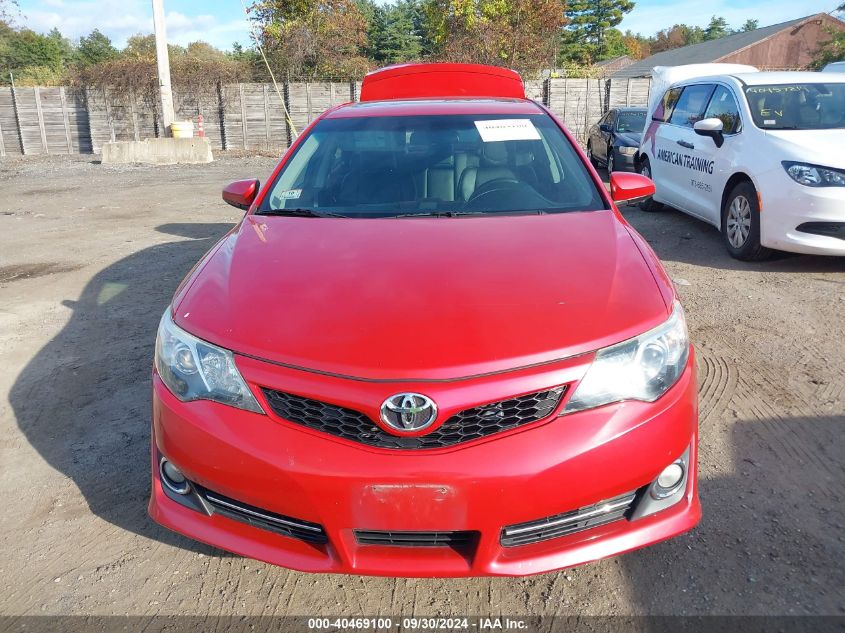 2012 Toyota Camry Se Limited Edition VIN: 4T1BF1FK5CU621457 Lot: 40469100