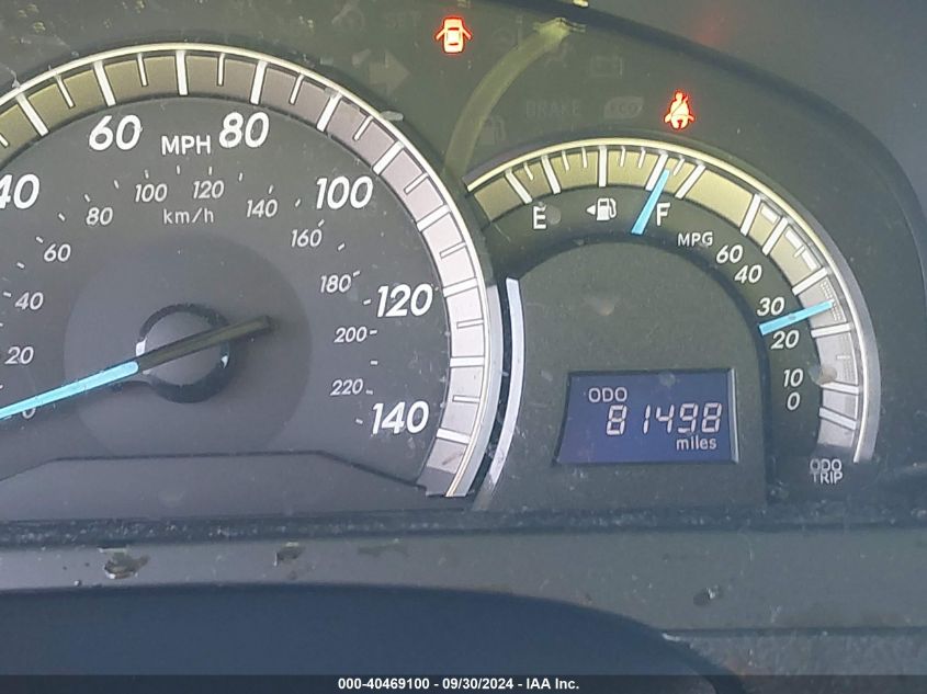 4T1BF1FK5CU621457 2012 Toyota Camry Se Limited Edition