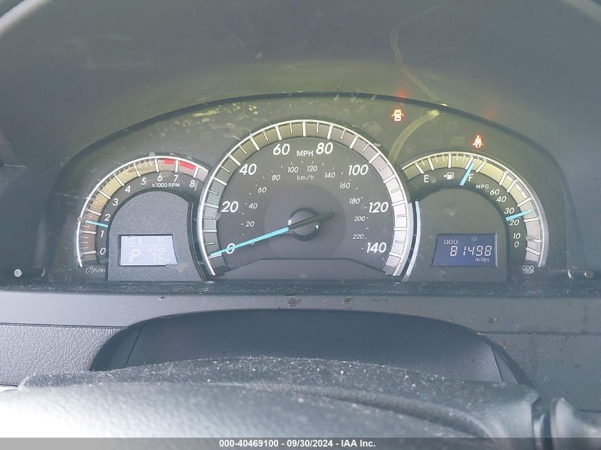 4T1BF1FK5CU621457 2012 Toyota Camry Se Limited Edition