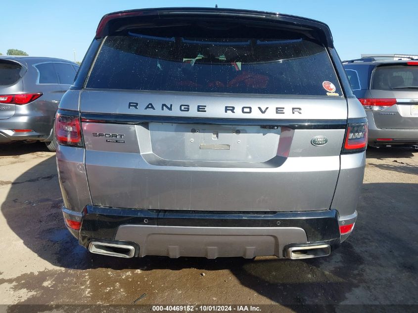 2020 Land Rover Range Rover Sport Hse Dynamic VIN: SALWR2SE2LA896491 Lot: 40469152