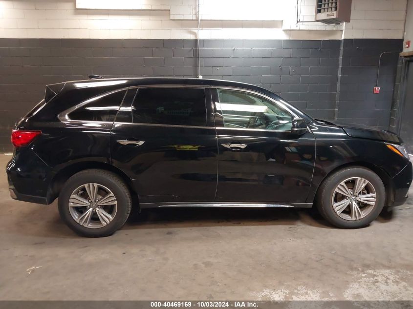 2019 Acura Mdx Standard VIN: 5J8YD4H35KL036492 Lot: 40469169