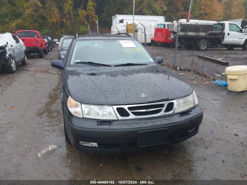 2001 Saab 9-5 Se VIN: YS3EF58Z513003506 Lot: 40469192