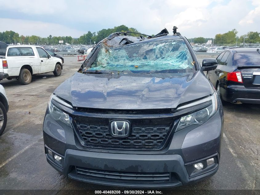 2019 Honda Passport Ex-L VIN: 5FNYF7H50KB000725 Lot: 40469208