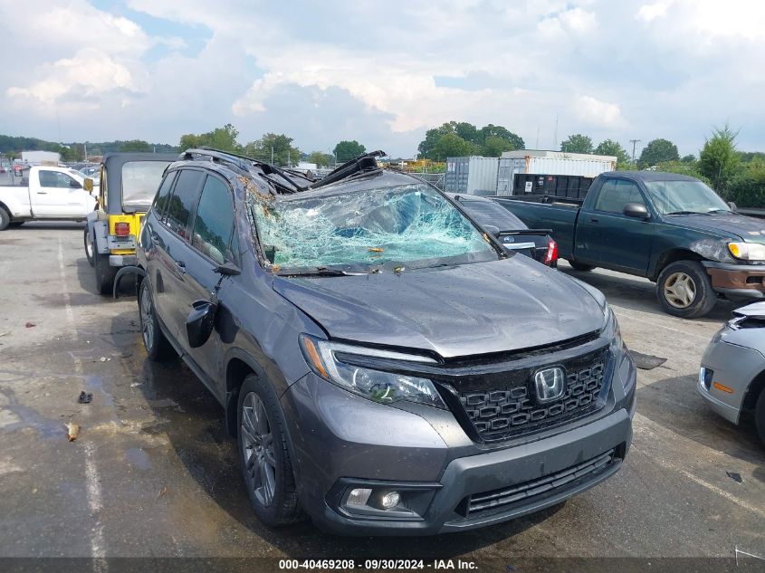 2019 Honda Passport Ex-L VIN: 5FNYF7H50KB000725 Lot: 40469208