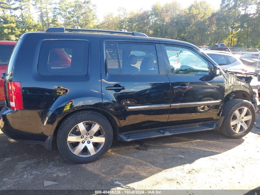 2014 Honda Pilot Touring VIN: 5FNYF4H90EB018731 Lot: 40469226