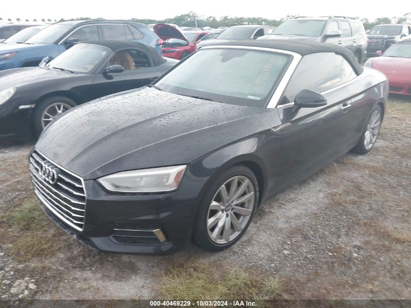 VIN JTDS4MCE5N3503850 2018 AUDI A5 no.2