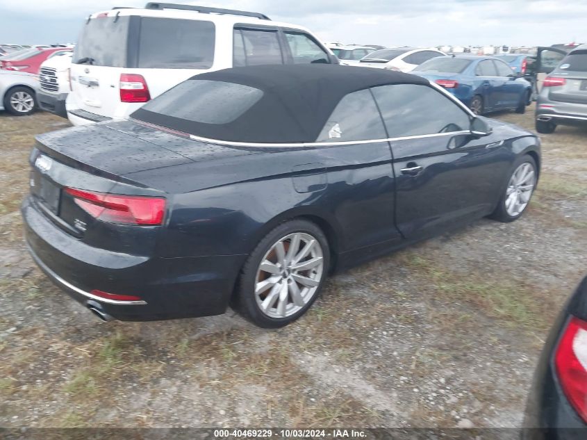 VIN JTDS4MCE5N3503850 2018 AUDI A5 no.4