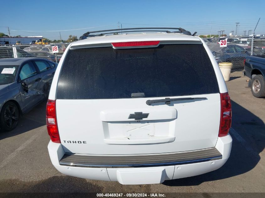 2013 Chevrolet Tahoe K1500 Ltz VIN: 1GNSKCE08DR313383 Lot: 40469247