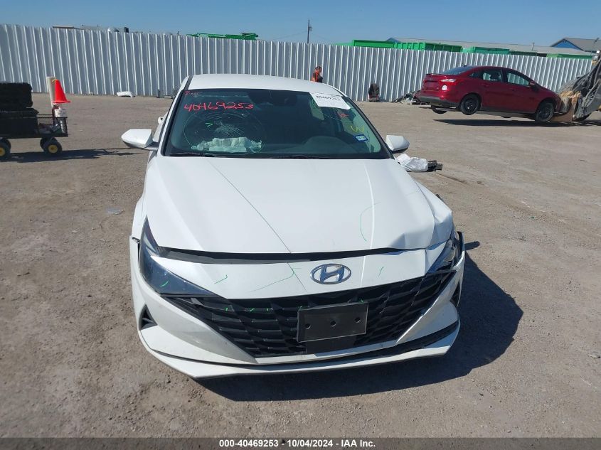 2021 Hyundai Elantra Sel VIN: 5NPLS4AG2MH003579 Lot: 40469253