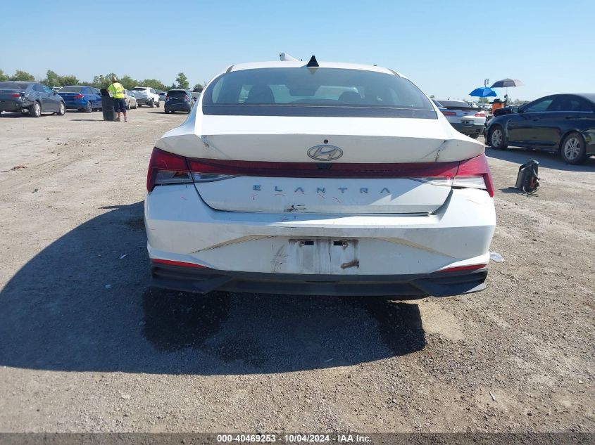 5NPLS4AG2MH003579 2021 Hyundai Elantra Sel