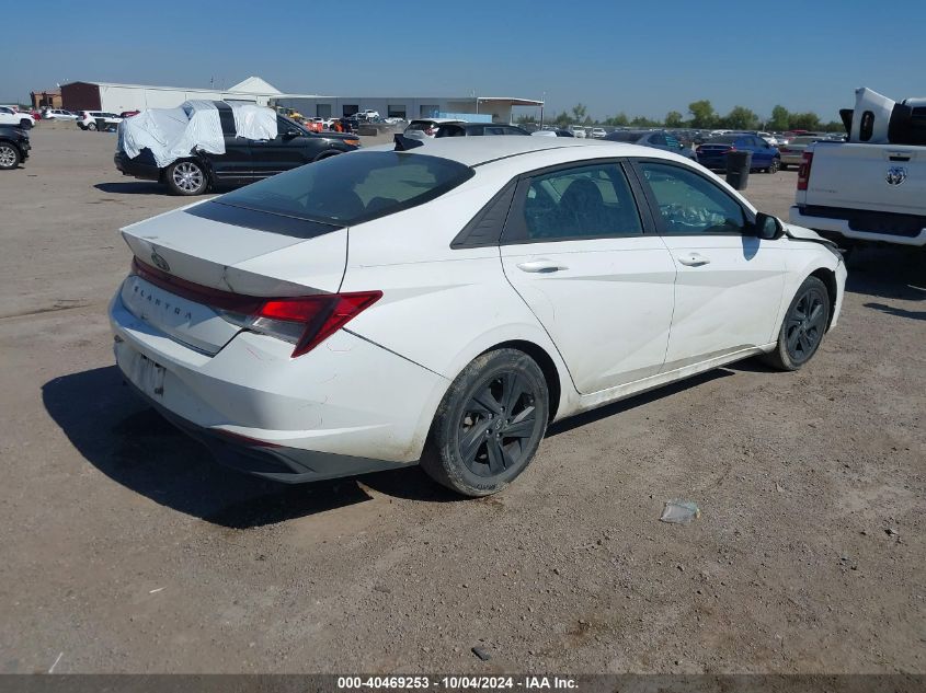 2021 Hyundai Elantra Sel VIN: 5NPLS4AG2MH003579 Lot: 40469253