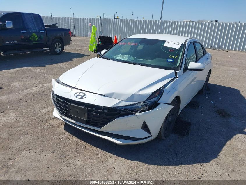 2021 Hyundai Elantra Sel VIN: 5NPLS4AG2MH003579 Lot: 40469253