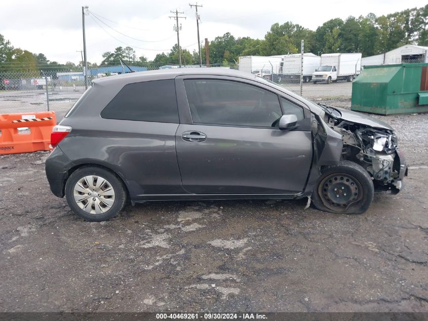 2014 Toyota Yaris L (Tmc/Cbu Plant) VIN: JTDJTUD32ED596610 Lot: 40469261