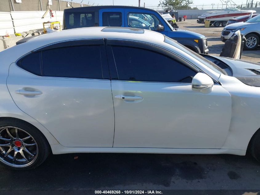 2011 Lexus Is 350 VIN: JTHBE5C21B5027135 Lot: 40469268