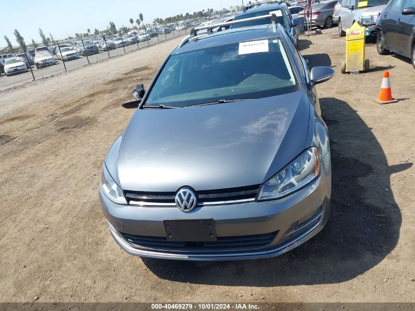 2017 Volkswagen Golf Sportwagen Tsi S/Tsi Se/Tsi Sel VIN: 3VWC17AU4HM507221 Lot: 40469279