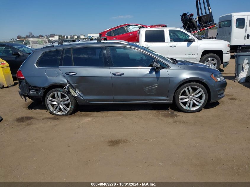 2017 Volkswagen Golf Sportwagen Tsi S/Tsi Se/Tsi Sel VIN: 3VWC17AU4HM507221 Lot: 40469279