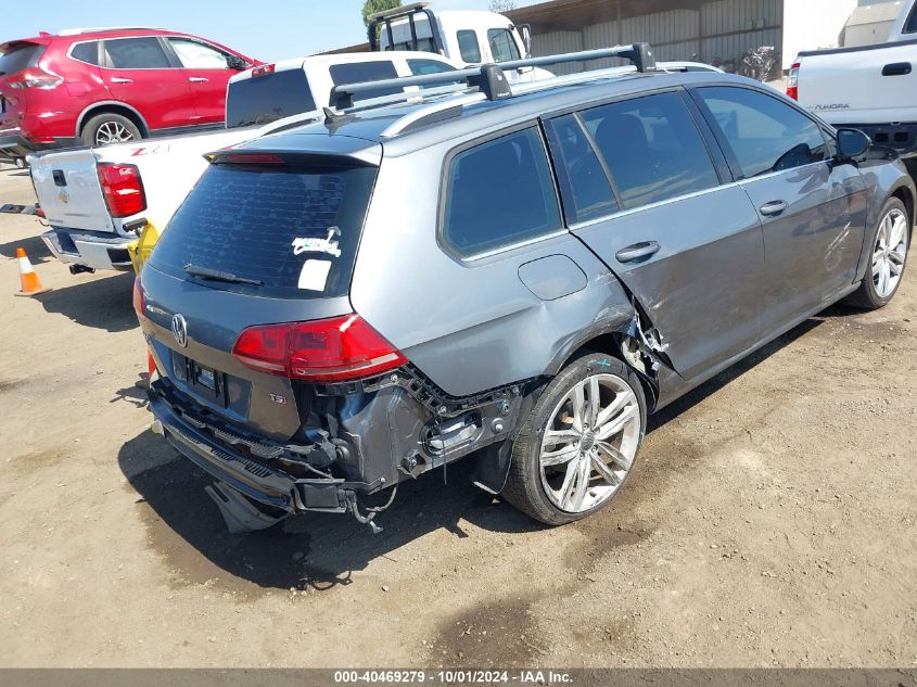 3VWC17AU4HM507221 2017 Volkswagen Golf Sportwagen Tsi S/Tsi Se/Tsi Sel