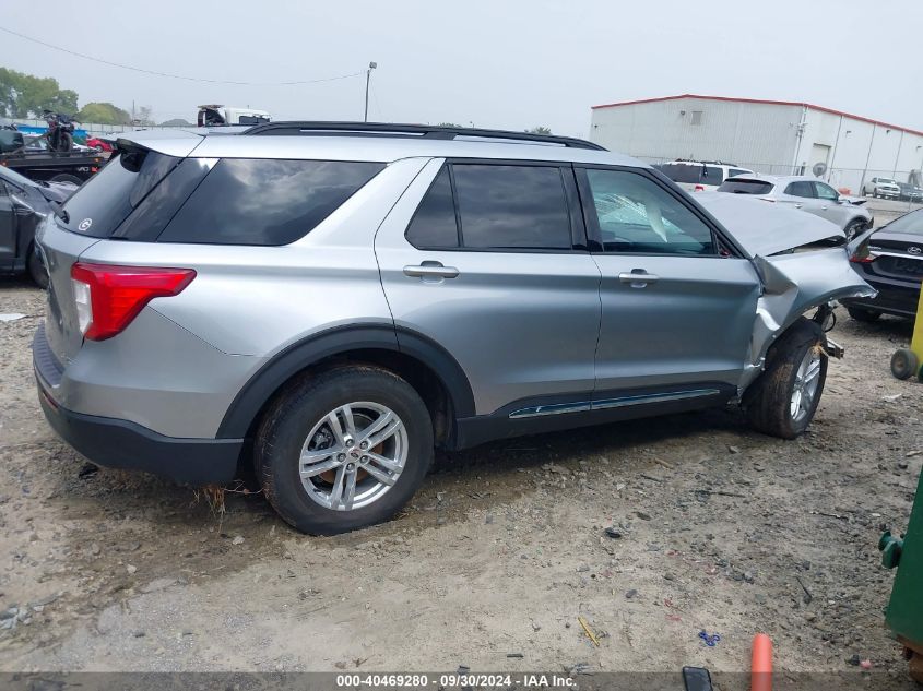 1FMSK8DH2NGA24781 2022 Ford Explorer Xlt