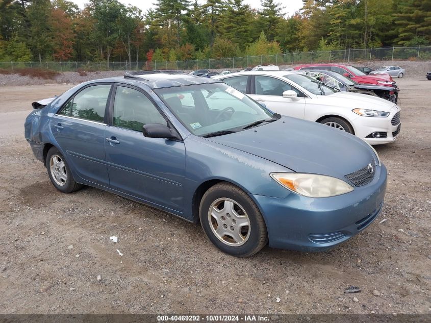 2002 Toyota Camry Le/Xle/Se VIN: 4T1BF32K22U537404 Lot: 40469292