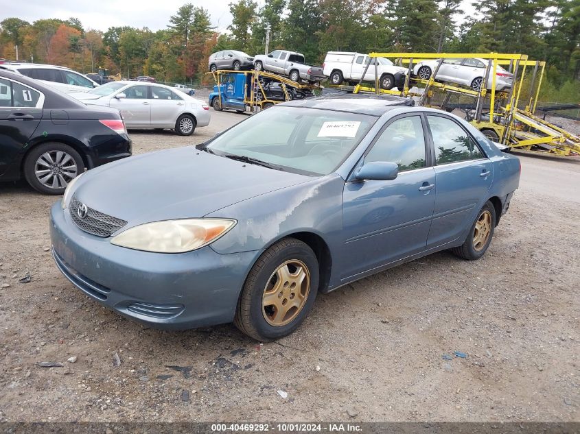 2002 Toyota Camry Le/Xle/Se VIN: 4T1BF32K22U537404 Lot: 40469292