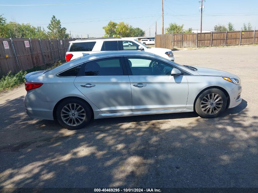 5NPE34AF5FH015774 2015 Hyundai Sonata Limited