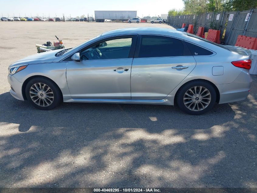 5NPE34AF5FH015774 2015 Hyundai Sonata Limited