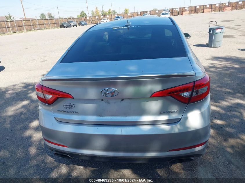 5NPE34AF5FH015774 2015 Hyundai Sonata Limited