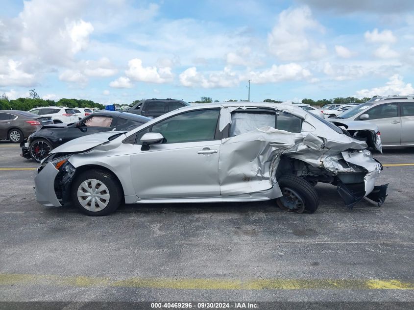 2021 Toyota Corolla L VIN: JTDDPMAEXMJ122234 Lot: 40469296