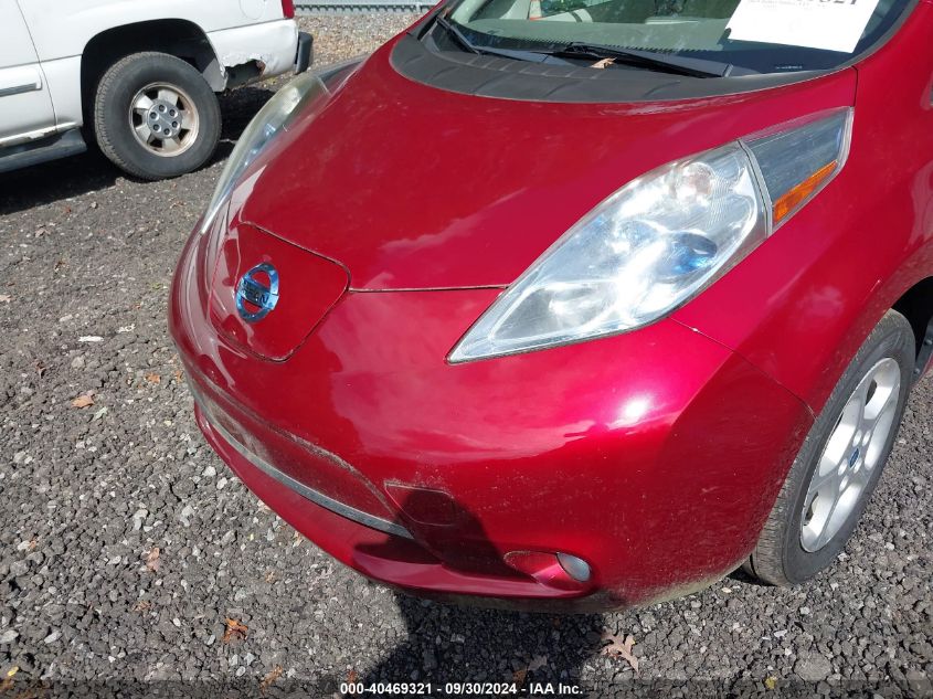 2011 Nissan Leaf Sl VIN: JN1AZ0CP5BT008148 Lot: 40469321