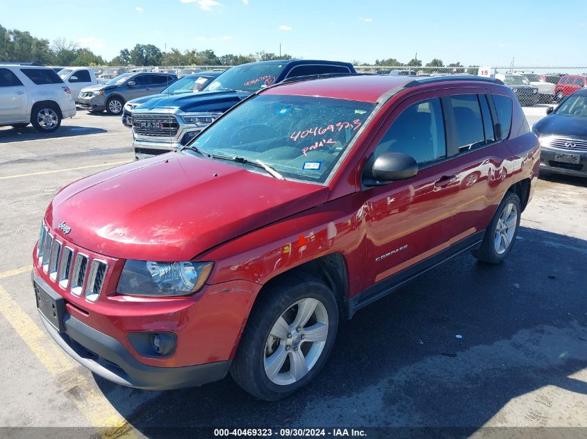 1C4NJCBAXHD123884 2017 JEEP COMPASS - Image 2