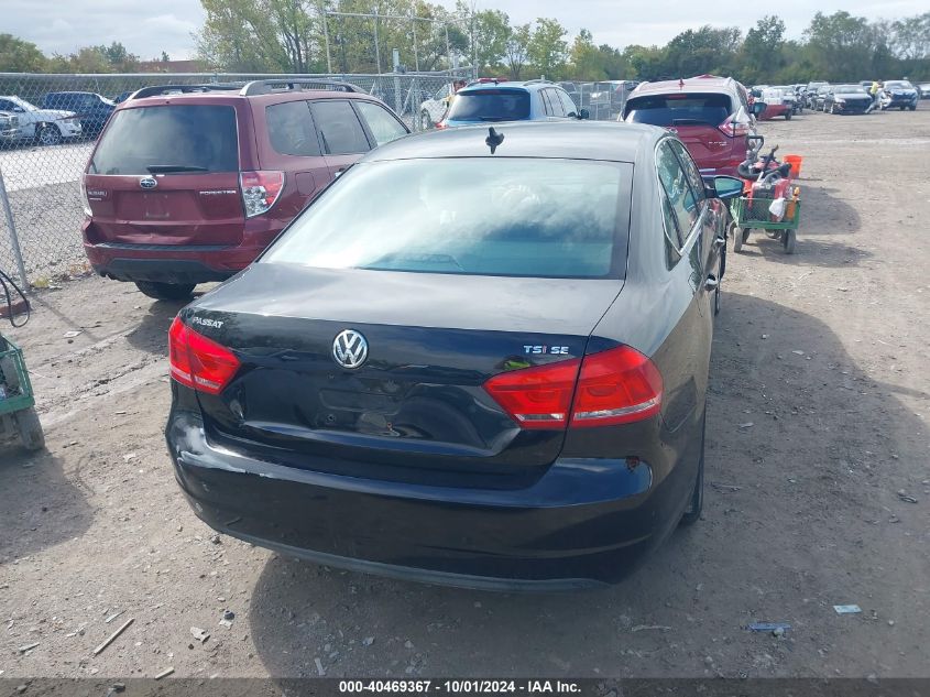 2014 Volkswagen Passat 1.8T Se VIN: 1VWBT7A30EC114780 Lot: 40469367