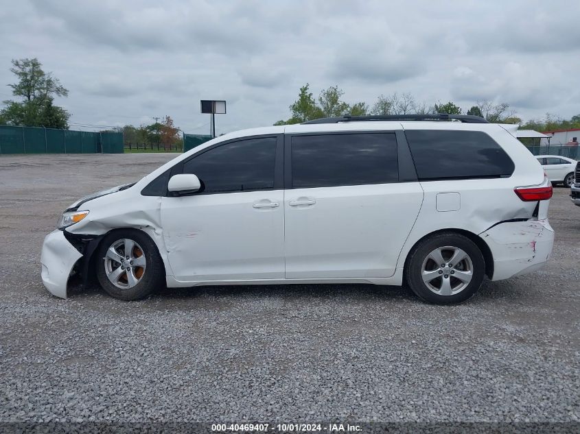 2015 Toyota Sienna Le VIN: 5TDKK3DCXFS625889 Lot: 40469407