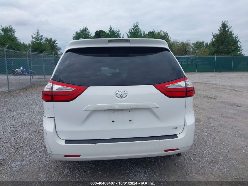 5TDKK3DCXFS625889 2015 Toyota Sienna Le