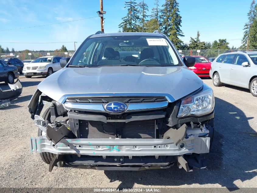 2018 Subaru Forester 2.5I VIN: JF2SJABC5JH458592 Lot: 40469414