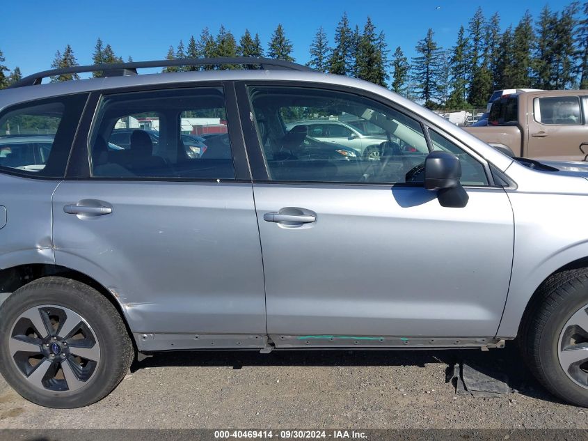 2018 Subaru Forester 2.5I VIN: JF2SJABC5JH458592 Lot: 40469414