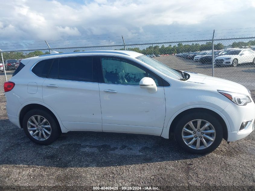 2019 Buick Envision Fwd Essence VIN: LRBFXCSA8KD043329 Lot: 40469425