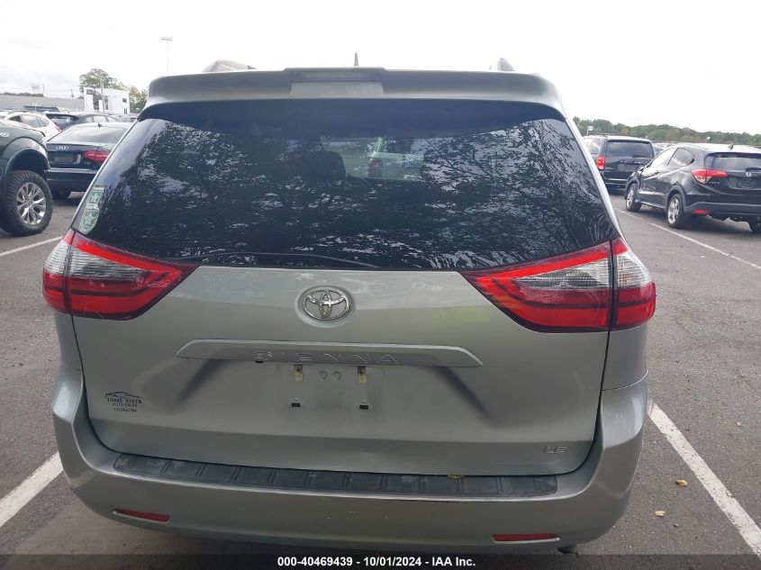 2020 Toyota Sienna Le VIN: 5TDKZ3DC0LS049253 Lot: 40469439