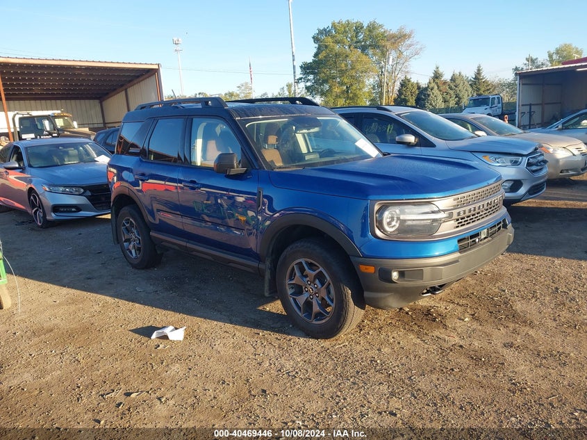 VIN 3FMCR9D95PRD39780 2023 FORD BRONCO SPORT BADLANDS